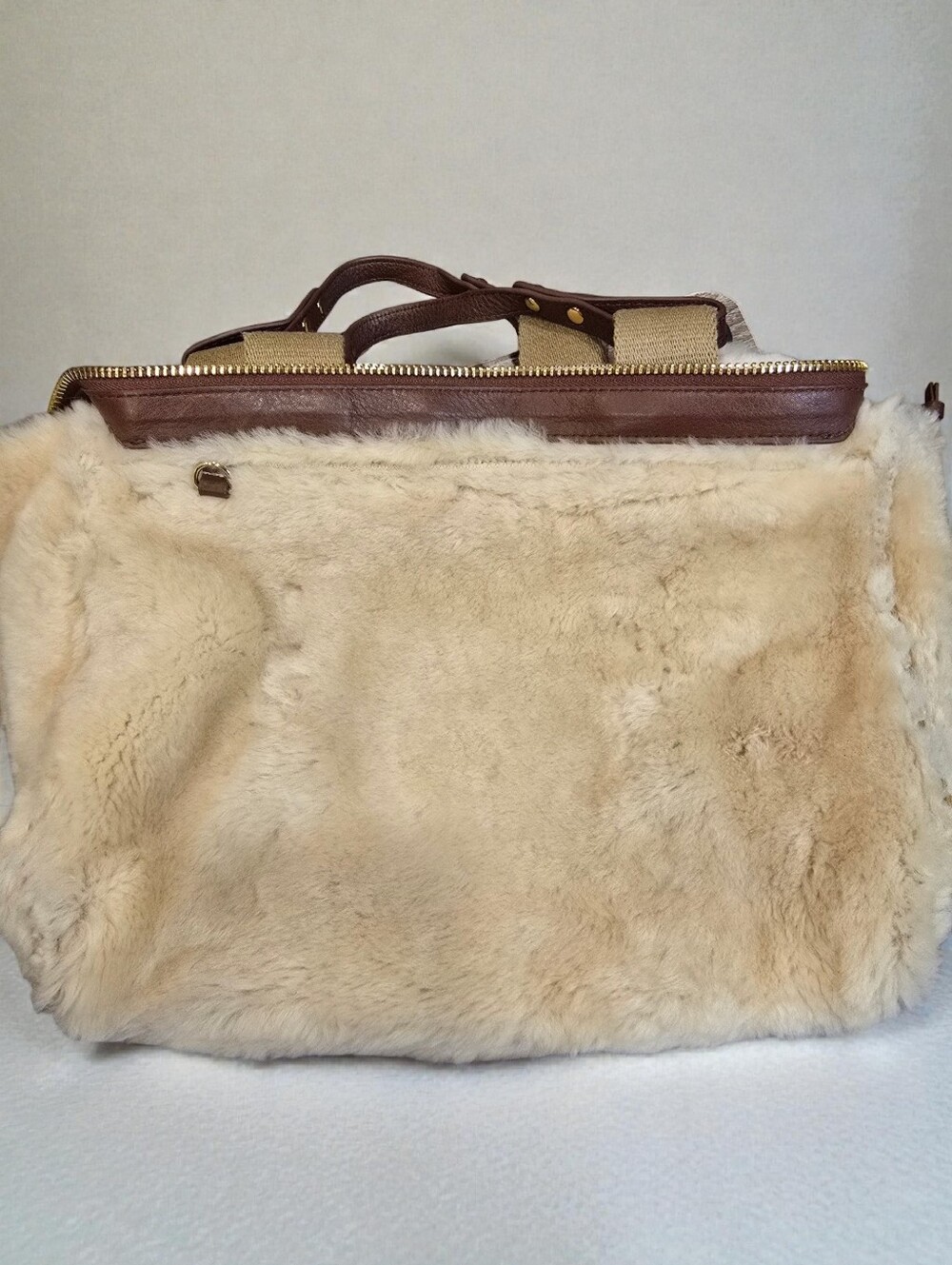 UGG Australia Shearling Satchel Bag - Picture 10 of 14
